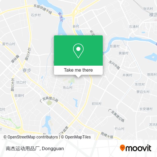 南杰运动用品厂 map