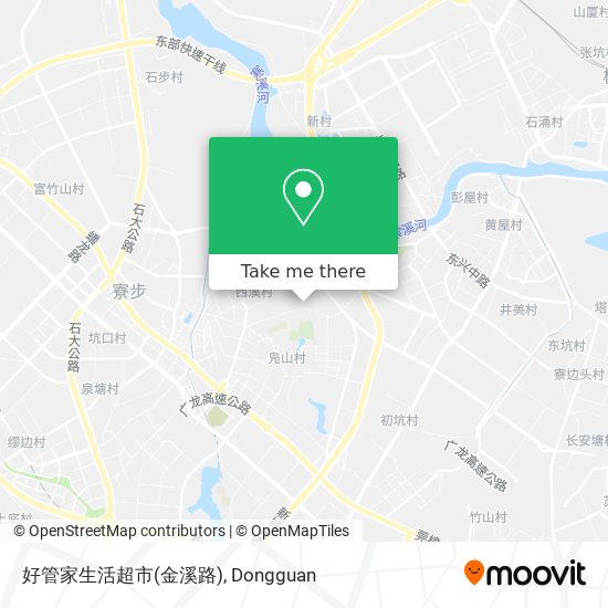 好管家生活超市(金溪路) map