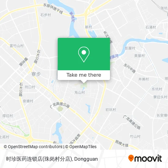 时珍医药连锁店(珠岗村分店) map
