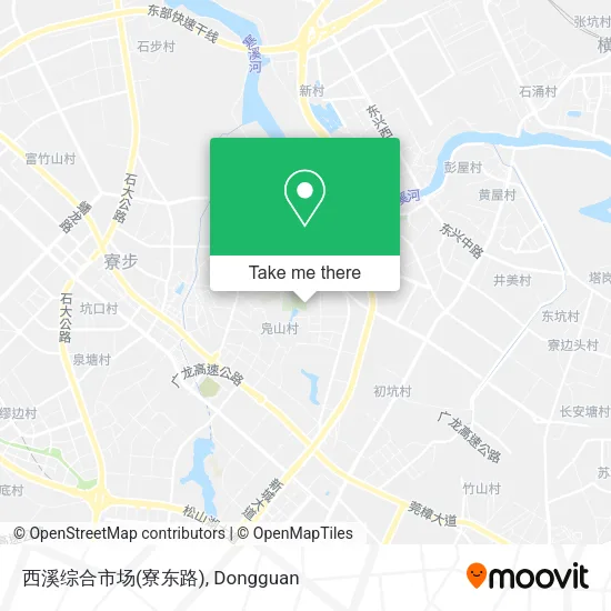 西溪综合市场(寮东路) map