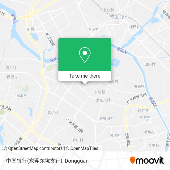 中国银行(东莞东坑支行) map