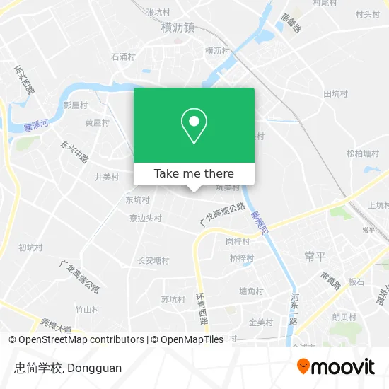 忠简学校 map