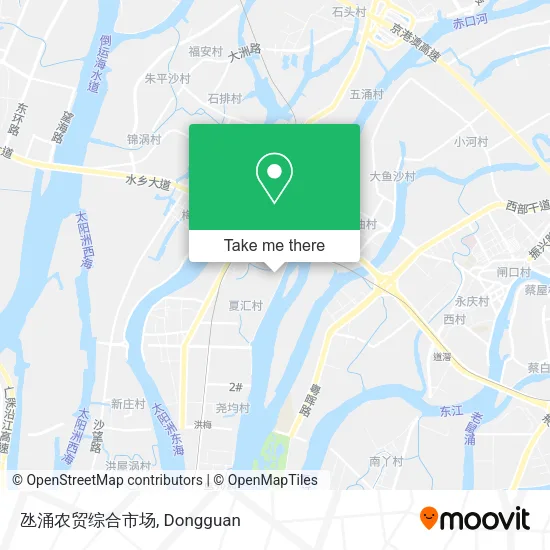 氹涌农贸综合市场 map