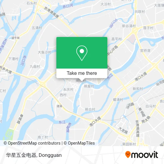 华星五金电器 map