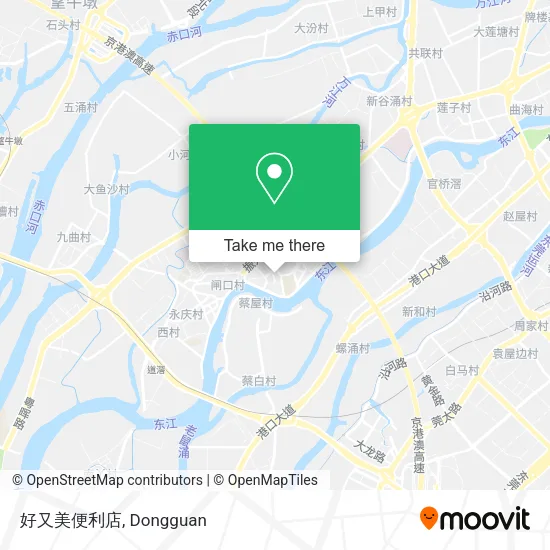 好又美便利店 map