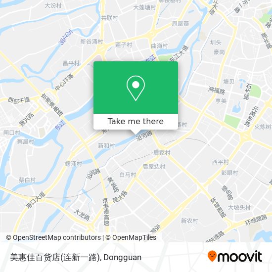 美惠佳百货店(连新一路) map