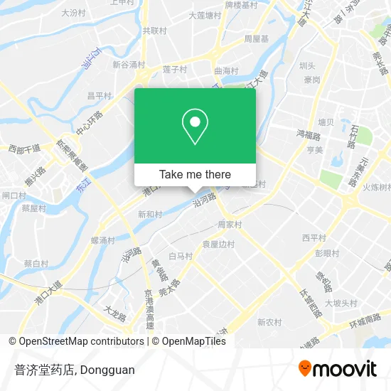 普济堂药店 map