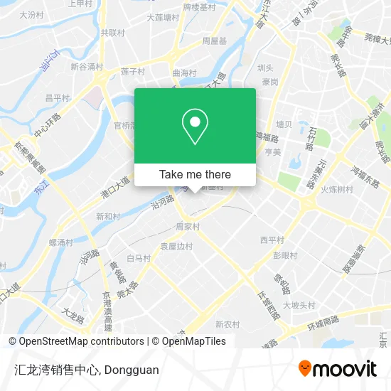 汇龙湾销售中心 map