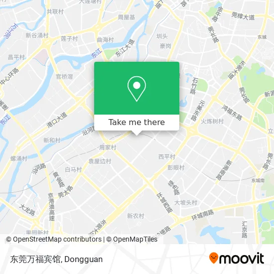 东莞万福宾馆 map