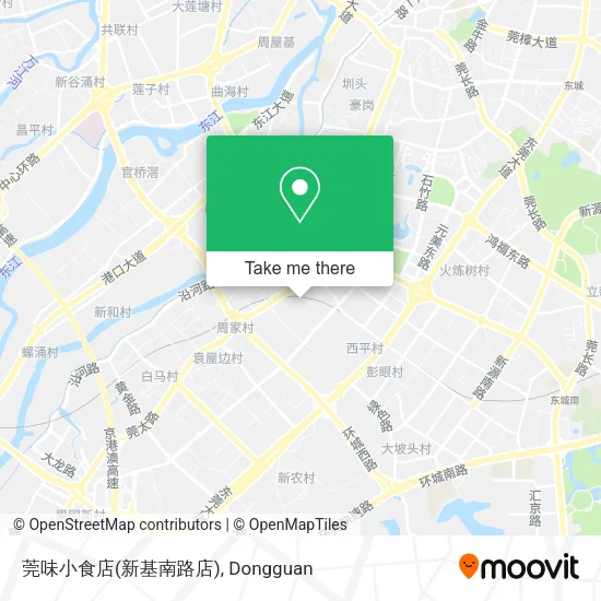 莞味小食店(新基南路店) map
