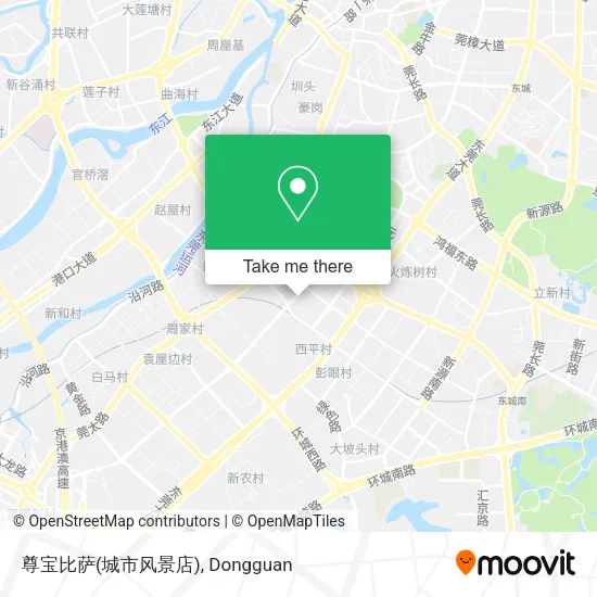 尊宝比萨(城市风景店) map