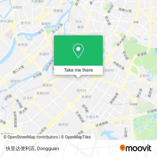 快里达便利店 map