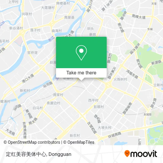 定红美容美体中心 map