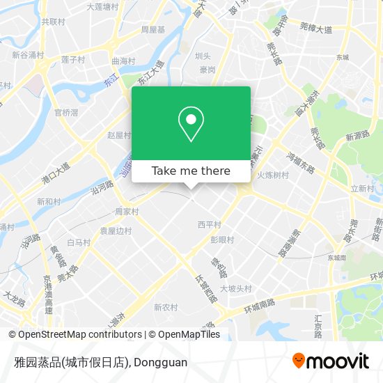 雅园蒸品(城市假日店) map