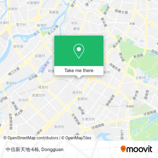 中信新天地-6栋 map