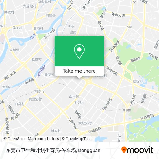 东莞市卫生和计划生育局-停车场 map