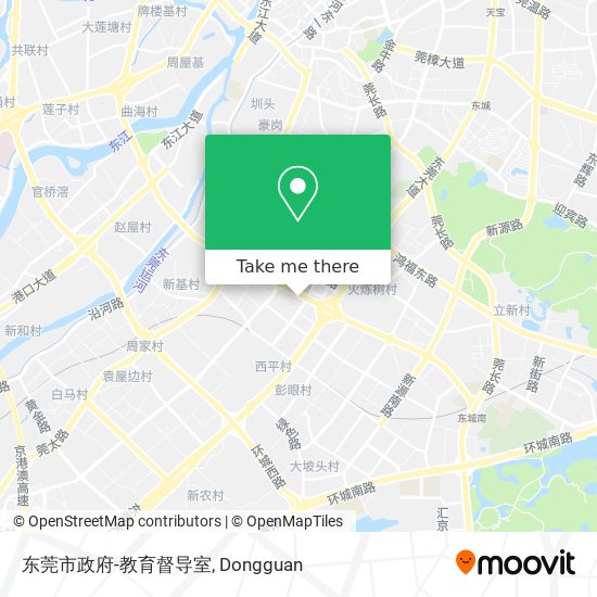 东莞市政府-教育督导室 map