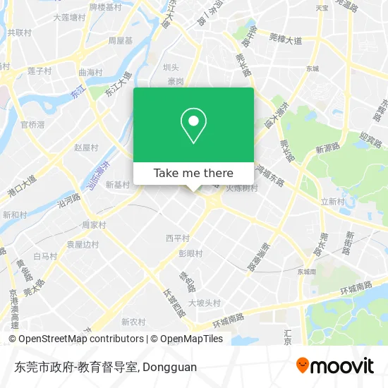 东莞市政府-教育督导室 map