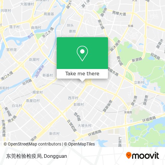东莞检验检疫局 map