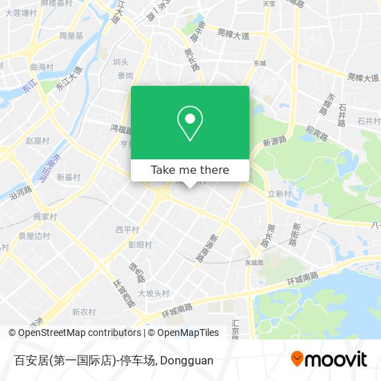 百安居(第一国际店)-停车场 map