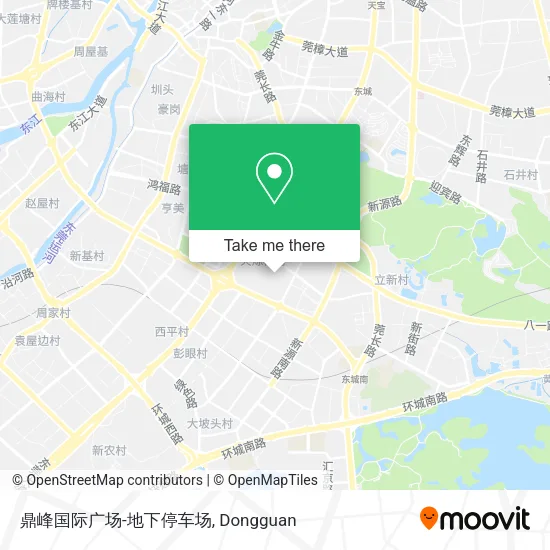 鼎峰国际广场-地下停车场 map