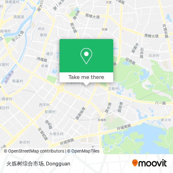 火炼树综合市场 map
