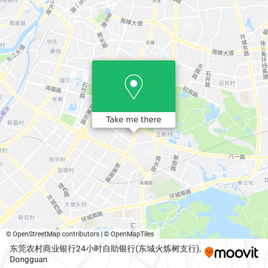 东莞农村商业银行24小时自助银行(东城火炼树支行) map