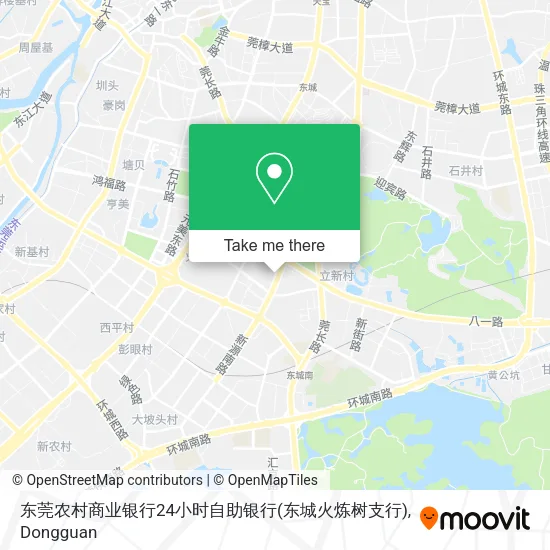 东莞农村商业银行24小时自助银行(东城火炼树支行) map