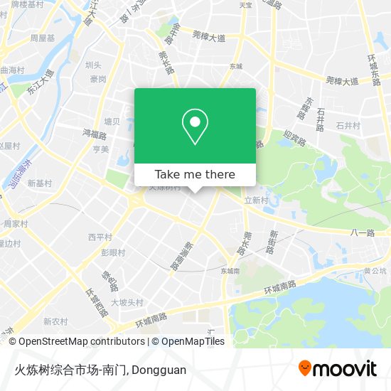 火炼树综合市场-南门 map