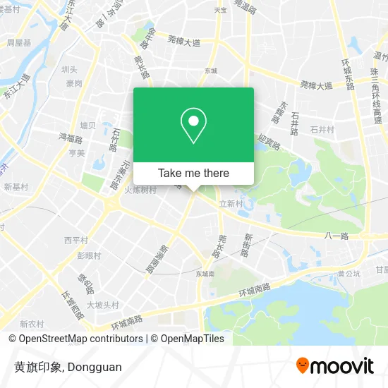 黄旗印象 map