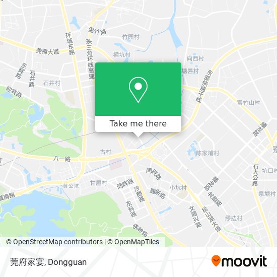 莞府家宴 map