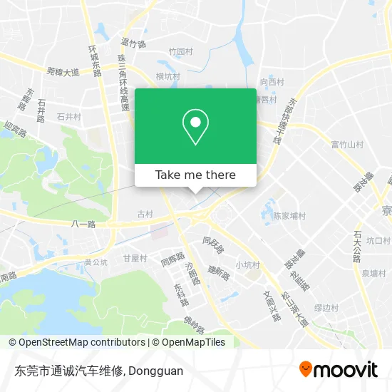 东莞市通诚汽车维修 map