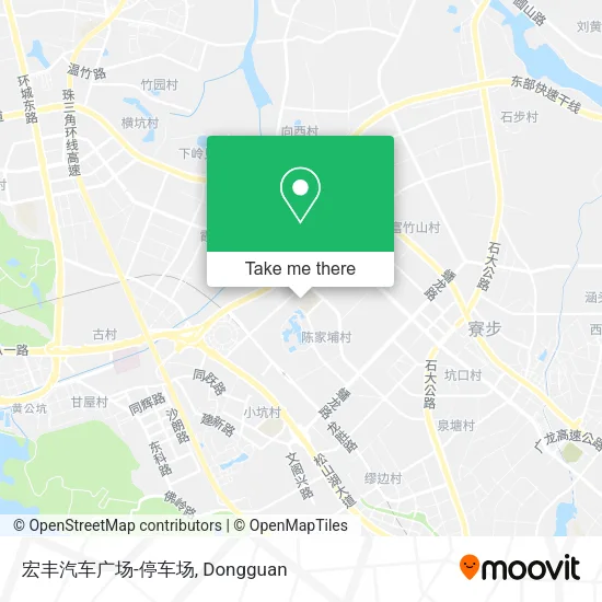 宏丰汽车广场-停车场 map