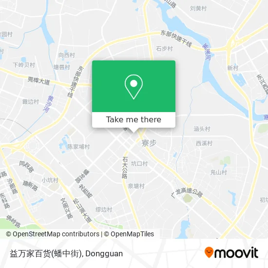 益万家百货(蟠中街) map