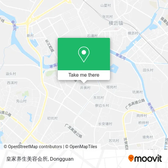 皇家养生美容会所 map