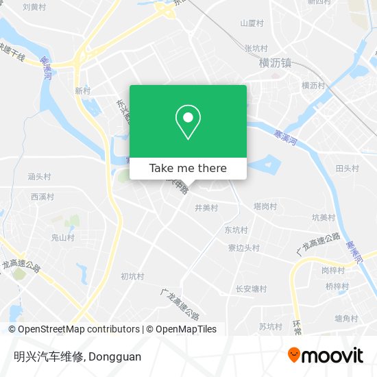 明兴汽车维修 map