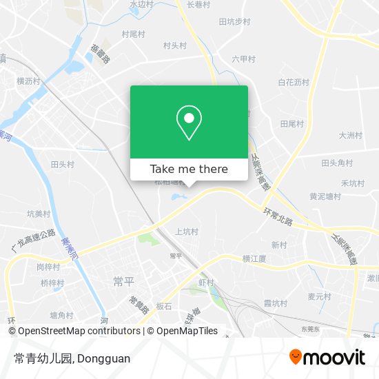 常青幼儿园 map