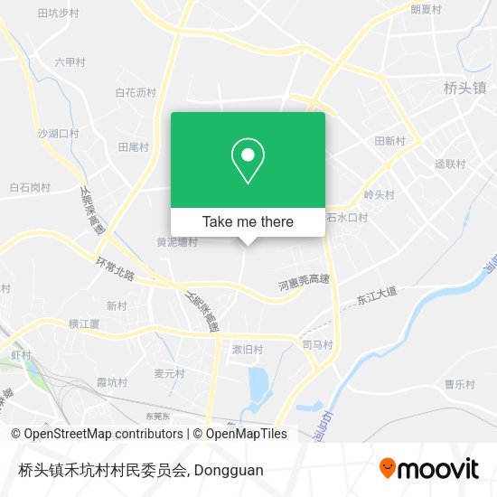桥头镇禾坑村村民委员会 map