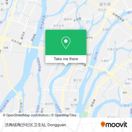 洪梅镇梅沙社区卫生站 map