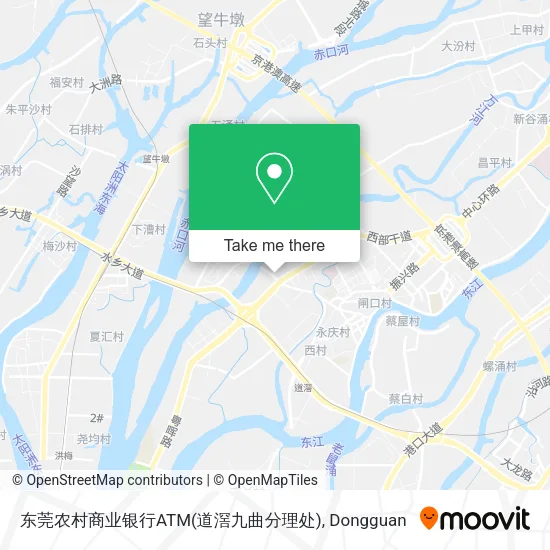 东莞农村商业银行ATM(道滘九曲分理处) map
