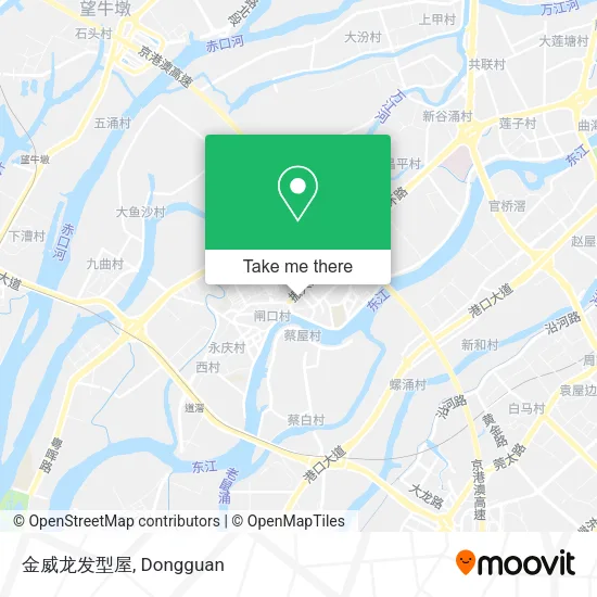 金威龙发型屋 map