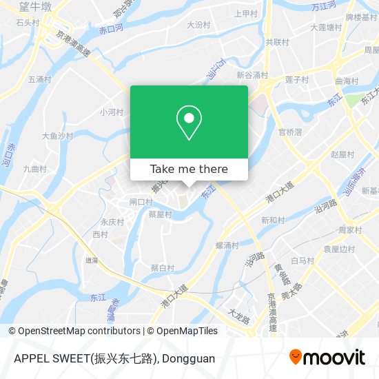 APPEL SWEET(振兴东七路) map
