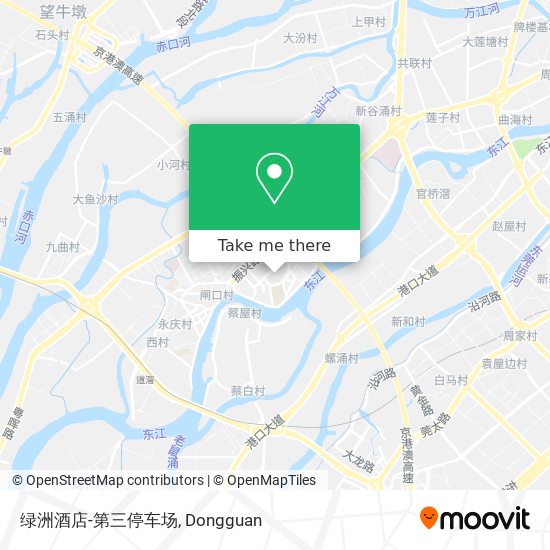 绿洲酒店-第三停车场 map