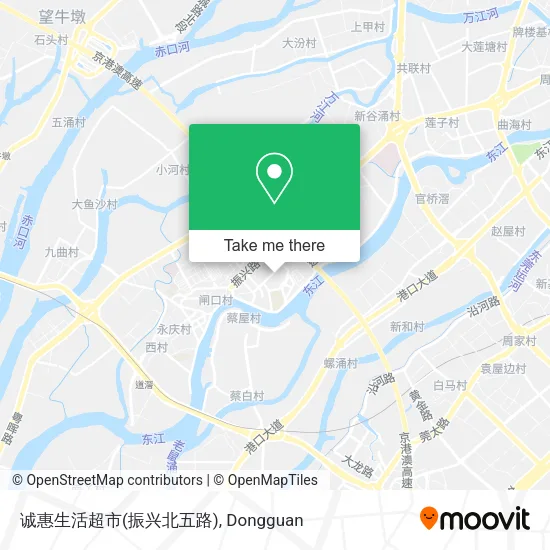 诚惠生活超市(振兴北五路) map