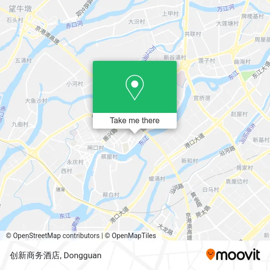 创新商务酒店 map