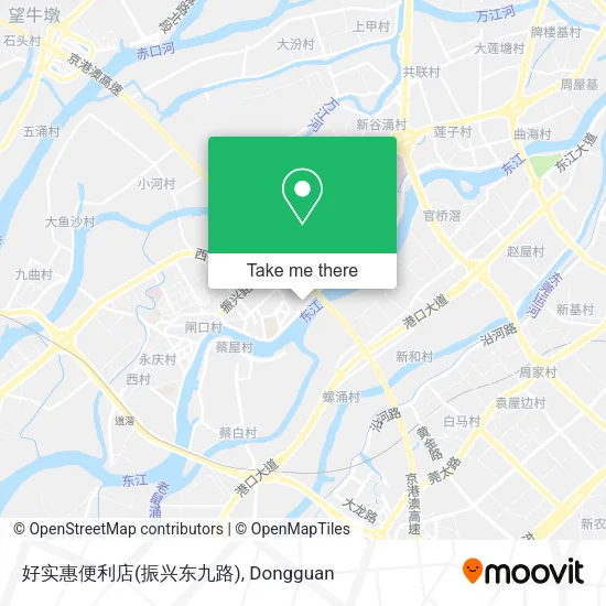 好实惠便利店(振兴东九路) map