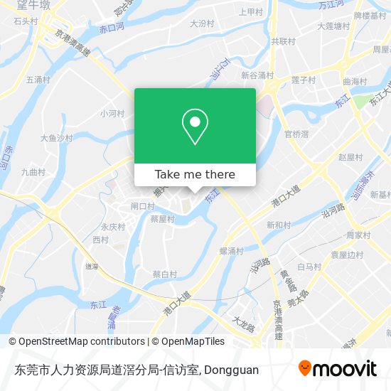 东莞市人力资源局道滘分局-信访室 map