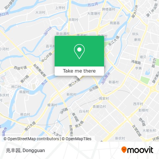 兆丰园 map