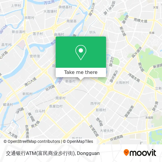 交通银行ATM(富民商业步行街) map