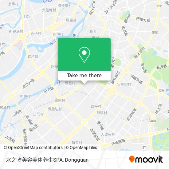 水之吻美容美体养生SPA map